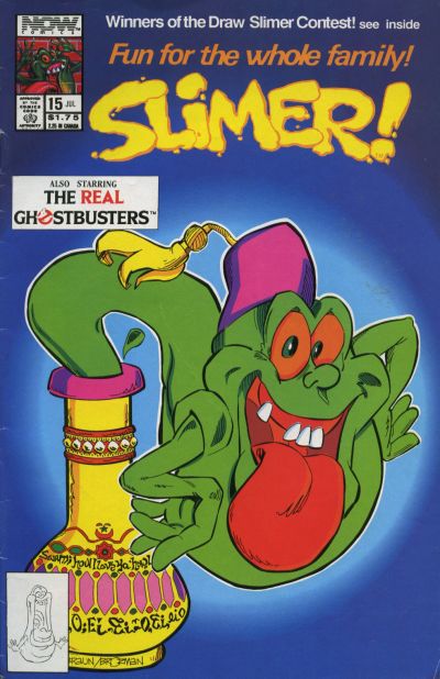 Cover for Slimer! (Now, 1989 series) #15 [Direct]