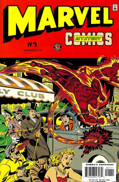 Cover for Marvel Mystery Comics (Marvel, 1999 series) #1