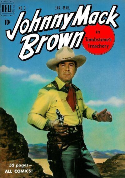 Cover for Johnny Mack Brown (Dell, 1950 series) #3