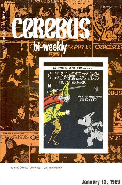 Cover for Cerebus Bi-Weekly (Aardvark-Vanaheim, 1988 series) #4