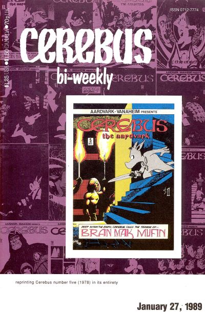 Cover for Cerebus Bi-Weekly (Aardvark-Vanaheim, 1988 series) #5