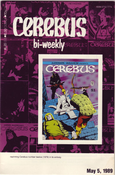 Cover for Cerebus Bi-Weekly (Aardvark-Vanaheim, 1988 series) #12