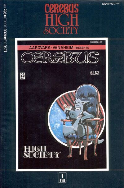 Cover for Cerebus: High Society (Aardvark-Vanaheim, 1990 series) #1