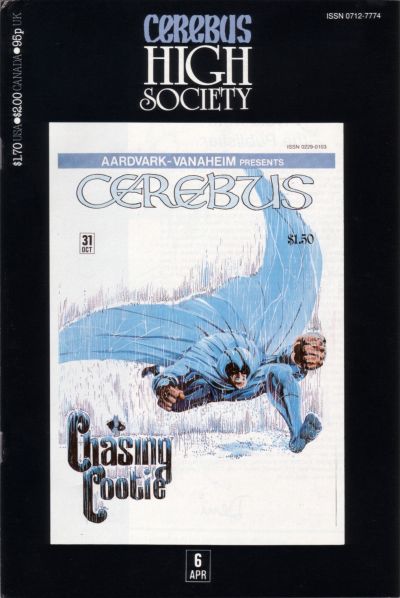 Cover for Cerebus: High Society (Aardvark-Vanaheim, 1990 series) #6
