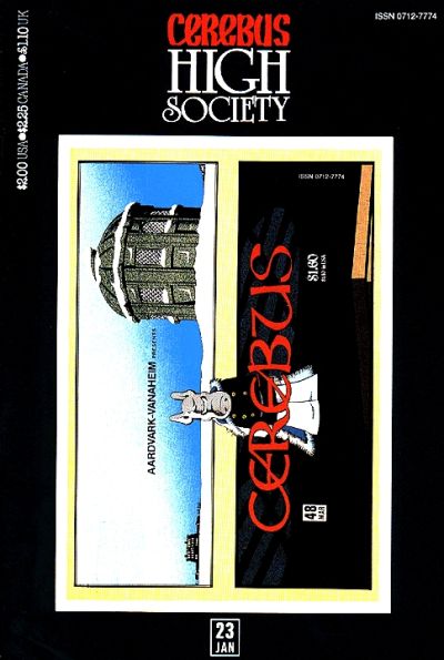 Cover for Cerebus: High Society (Aardvark-Vanaheim, 1990 series) #23
