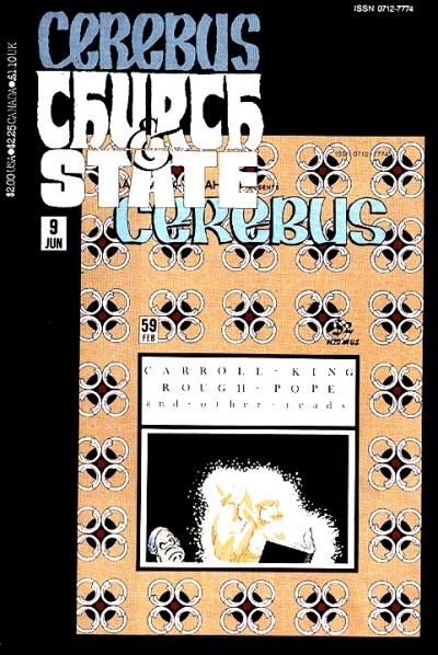 Cover for Cerebus Church & State (Aardvark-Vanaheim, 1991 series) #9
