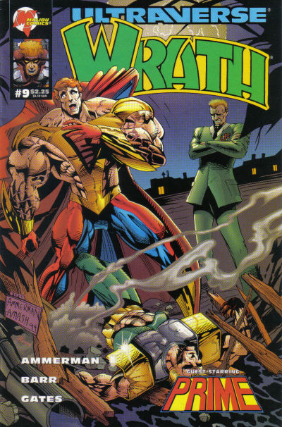 Cover for Wrath (Malibu, 1994 series) #9