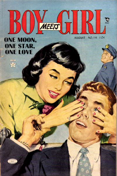 Cover for Boy Meets Girl (Lev Gleason, 1950 series) #14