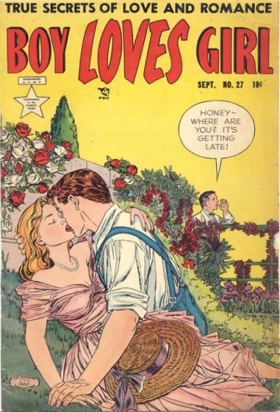 Cover for Boy Loves Girl (Lev Gleason, 1952 series) #27
