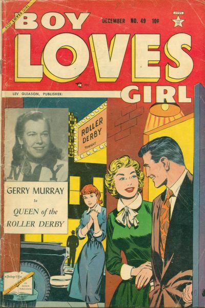 Cover for Boy Loves Girl (Lev Gleason, 1952 series) #49