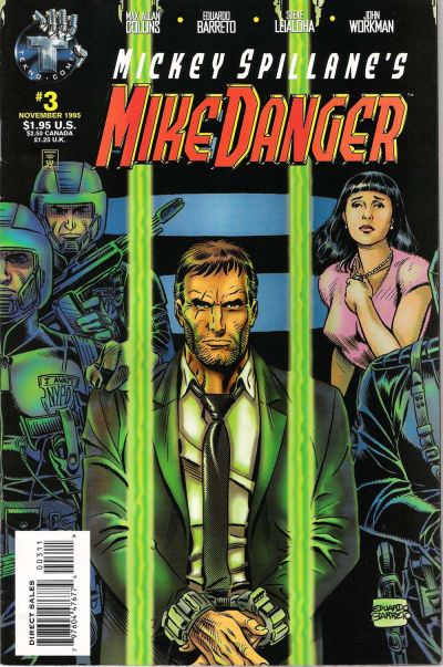 Cover for Mickey Spillane's Mike Danger (Big Entertainment, 1995 series) #3