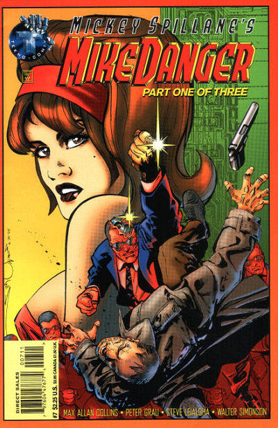 Cover for Mickey Spillane's Mike Danger (Big Entertainment, 1995 series) #7