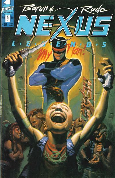 Cover for Nexus Legends (First, 1989 series) #9