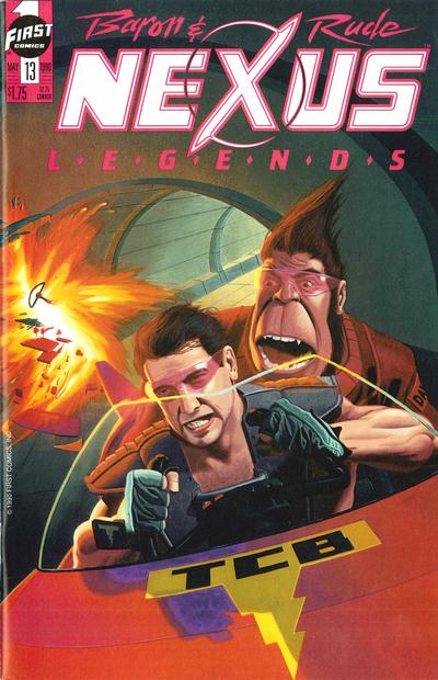 Cover for Nexus Legends (First, 1989 series) #13