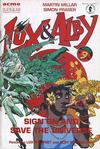 Cover for Lux & Alby Sign on and Save the Universe (Dark Horse; Acme Comics, 1993 series) #9
