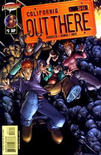 Cover Thumbnail for Out There (DC, 2001 series) #3 [Humberto Ramos / Sandra Hope Cover]