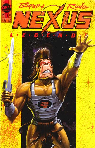 Cover for Nexus Legends (First, 1989 series) #17