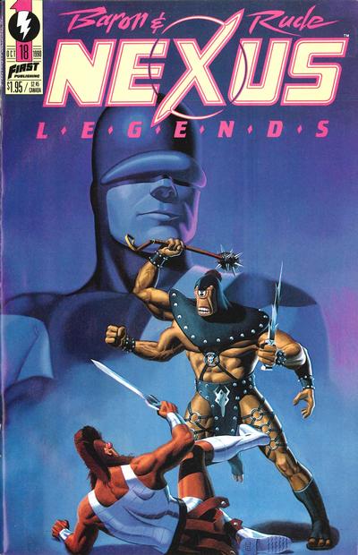 Cover for Nexus Legends (First, 1989 series) #18