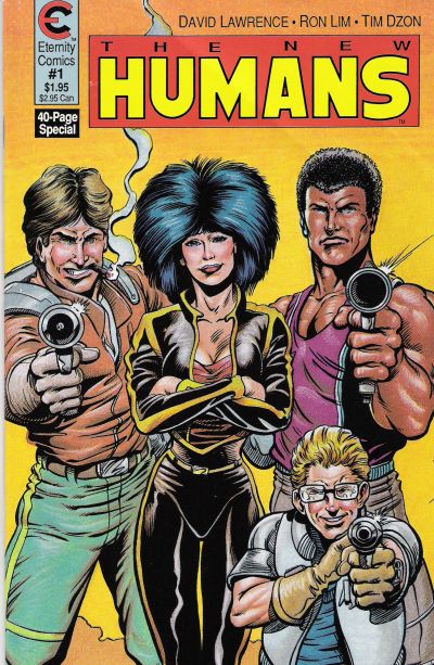 Cover for The New Humans (Malibu, 1987 series) #1