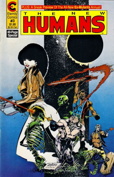 Cover for The New Humans (Malibu, 1987 series) #3