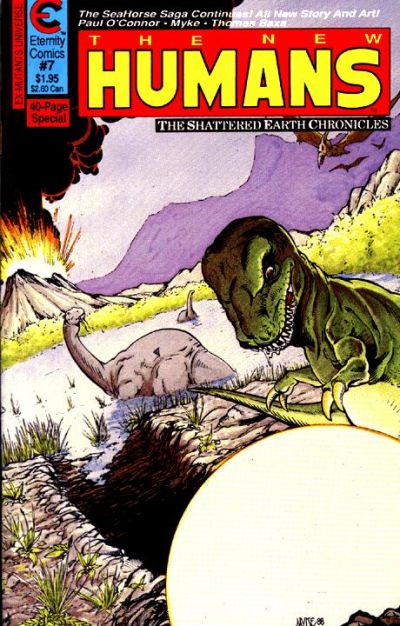 Cover for The New Humans (Malibu, 1987 series) #7