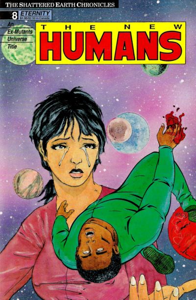 Cover for The New Humans (Malibu, 1987 series) #8