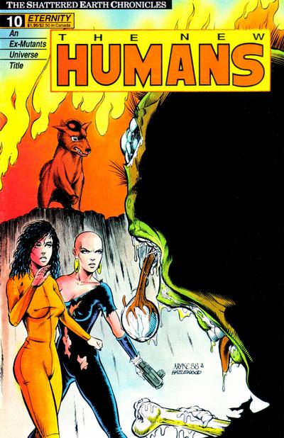Cover for The New Humans (Malibu, 1987 series) #10