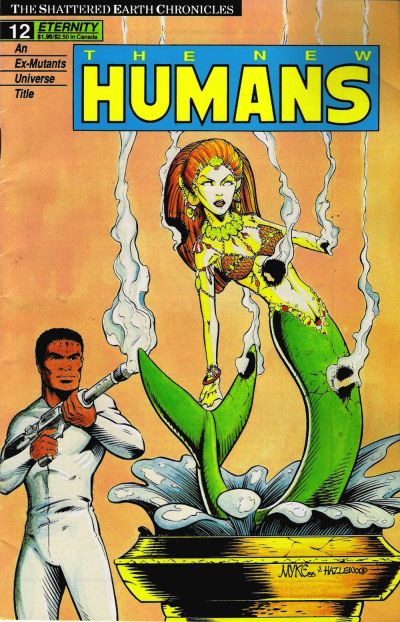 Cover for The New Humans (Malibu, 1987 series) #12