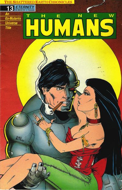Cover for The New Humans (Malibu, 1987 series) #13