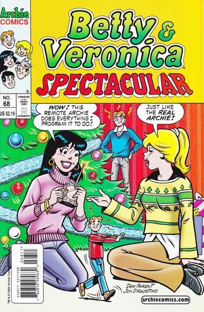 Cover for Betty and Veronica Spectacular (Archie, 1992 series) #68 [Direct Edition]