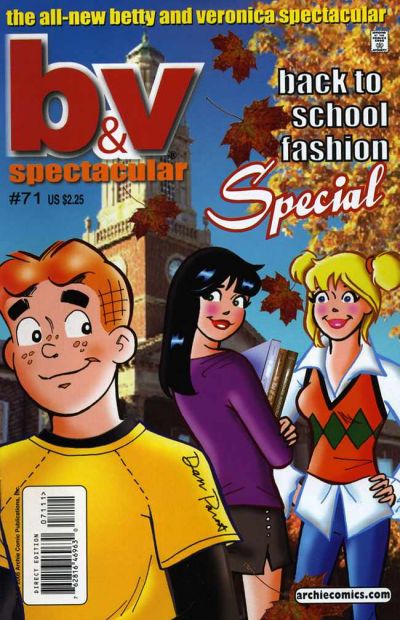 Cover for Betty and Veronica Spectacular (Archie, 1992 series) #71 [Direct Edition]