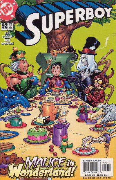 Cover for Superboy (DC, 1994 series) #92 [Direct Sales]
