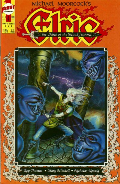 Cover for Elric: The Bane of the Black Sword (First, 1988 series) #4
