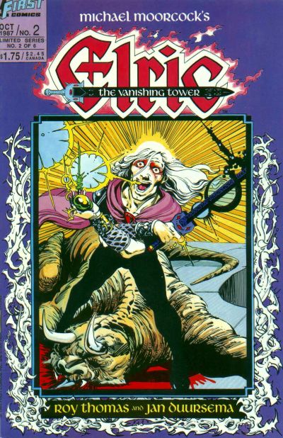 Cover for Elric: The Vanishing Tower (First, 1987 series) #2