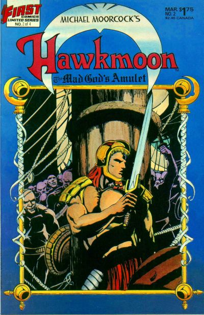 Cover for Hawkmoon: The Mad God's Amulet (First, 1987 series) #2