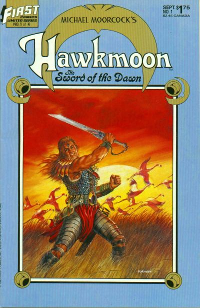 Cover for Hawkmoon: The Sword of Dawn (First, 1987 series) #1