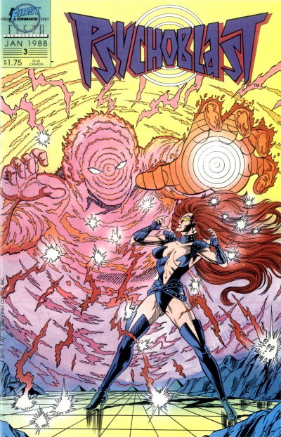 Cover for Psychoblast (First, 1987 series) #3