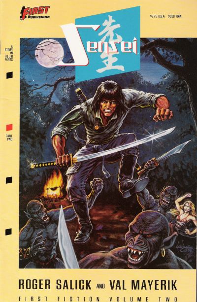 Cover for Sensei (First, 1989 series) #2