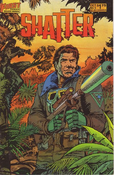 Cover for Shatter (First, 1985 series) #5