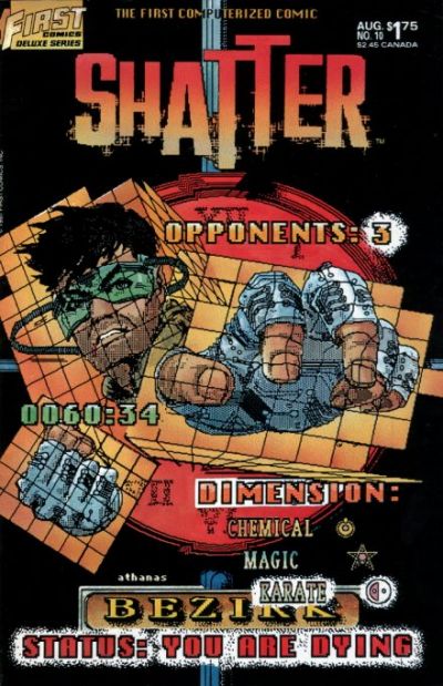 Cover for Shatter (First, 1985 series) #10