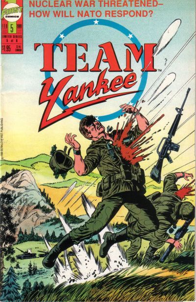 Cover for Team Yankee (First, 1989 series) #5