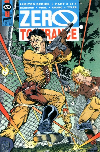 Cover for Zero Tolerance (First, 1990 series) #3