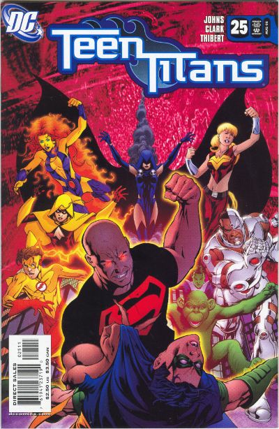 Cover for Teen Titans (DC, 2003 series) #25 [Direct Sales]