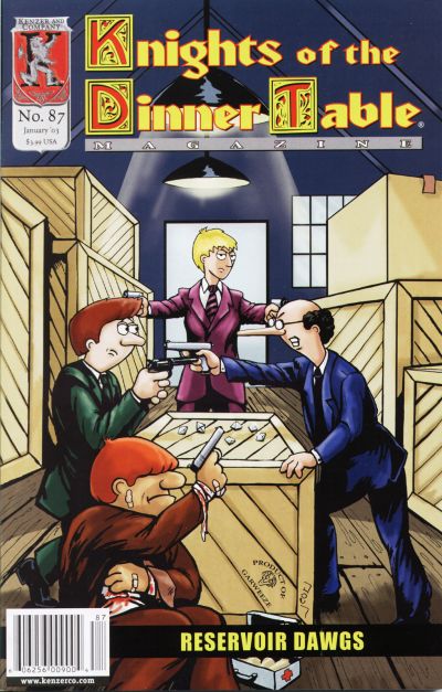 Cover for Knights of the Dinner Table (Kenzer and Company, 1997 series) #87
