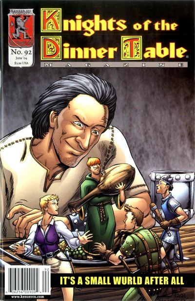 Cover for Knights of the Dinner Table (Kenzer and Company, 1997 series) #92
