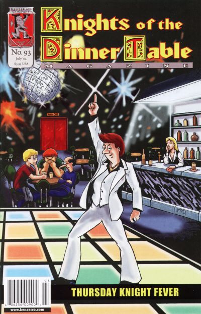 Cover for Knights of the Dinner Table (Kenzer and Company, 1997 series) #93