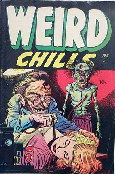 Cover for Weird Chills (Stanley Morse, 1954 series) #1
