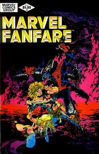 Cover Thumbnail for Marvel Fanfare (Marvel, 1982 series) #2