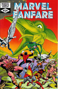 Cover Thumbnail for Marvel Fanfare (Marvel, 1982 series) #3