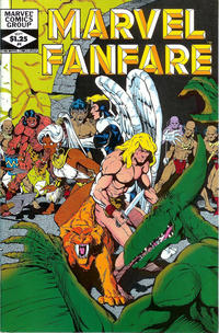 Cover Thumbnail for Marvel Fanfare (Marvel, 1982 series) #4